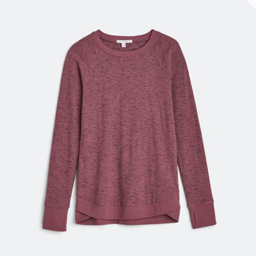 Threads 4 Thought Maroon Long Sleeve Top